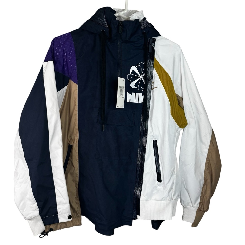 Nike NEW NikeLab x Sacai Double-Zip Jacket CD6297-451 Women's  XS